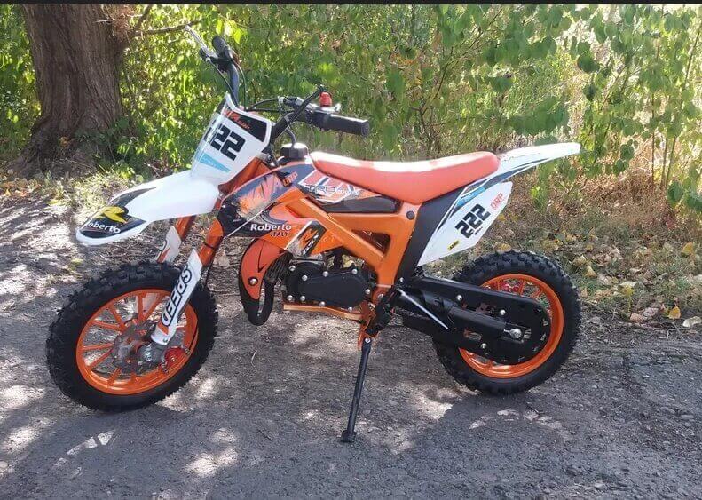 Питбайк PRB PRO 125 cc купить вне дорожный мотоцикл с доставкой по Украине