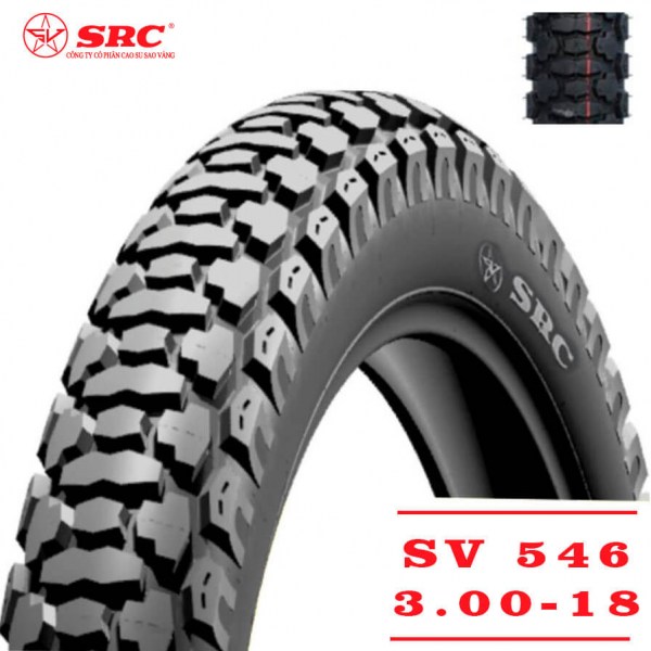SRC 3,00-18 SV-546 | Мотопокрышка мотоцикл/мопед