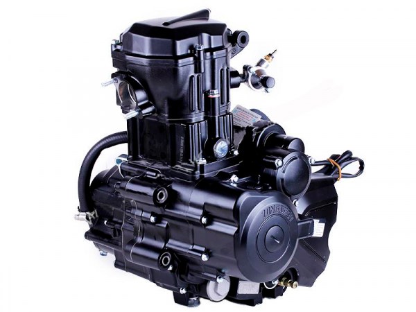 Двигатель CG 200 механика (5 передач с бал. Валом, водяное охл.) — Zongshen (оригинал)