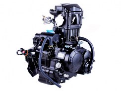 Двигатель CG 200 механика (5 передач с бал. Валом, водяное охл.) — Zongshen (оригинал)